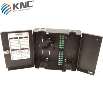 1-4 adapter panels 19" wall mount fiber optic patch panel