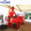 Small flat die feed pellet machine