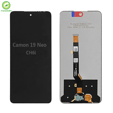 6.8 \ "LCD Ekran Tecno Camon için Dokunmatik Ekran Sayısallaştırıcı 19 Neo Ch6i