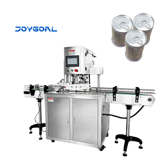 Automatic Can Sealer Machine for Food Packing: Paper, Aluminum, Tin Cans, Nuts, Sauce Filling