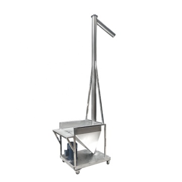 Stainless Steel Feeder: Shaftless Tubular Plastic Pellet Auger Wet Small Flexible Cement Screw Conveyor
