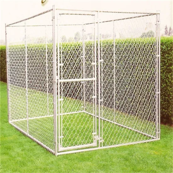 High quality wholesale low price large outdoor chain link dog kennel/dog fence for sale