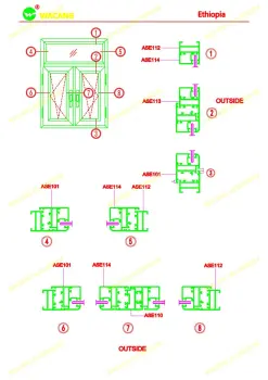 Best-Selling Aluminum Profiles In Ethiopian Market