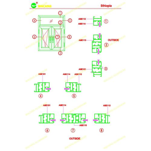 Best-Selling Aluminum Profiles In Ethiopian Market