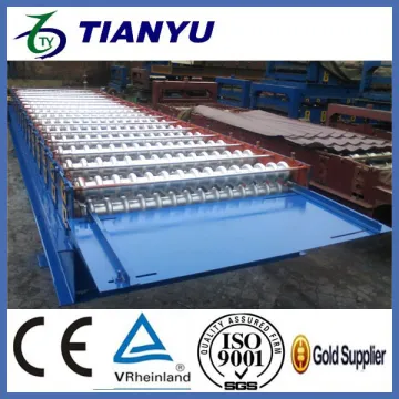Everlasting plate bending machine for bending corrugated plate