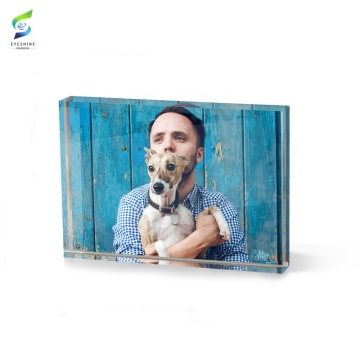 Custom Acrylic Photo Block with Eyeshine UV Printing