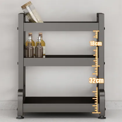 Kitchen rack household condiment countertop rack multi-functional desktop knife storage rack