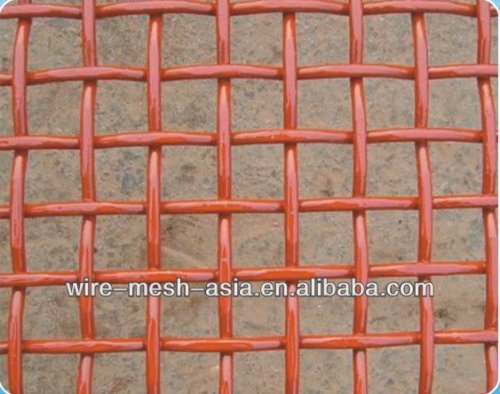 crimped wire mesh with hooks