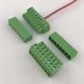 3.5mm ملعب PCB التثبيت 8 طريق كتلة محطة