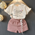 Bear Leader Girls Sets 2021 New Summer Children T-shirt and Denim Pants 2PCS Kids Outfits Casual Girl Clothing Fashion Soft Suit