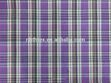 Oeko-tex Yarn-Dyed Plaids 100%Cotton Yarn Dyed Plaid Shirting Fabric