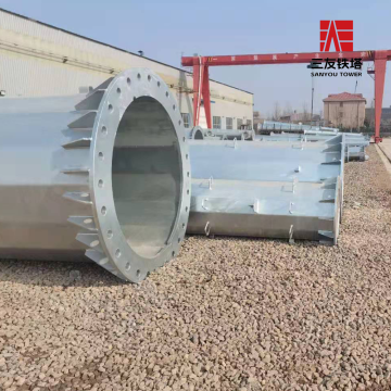 Postes de tubos de aço de longa duração para ambientes industriais