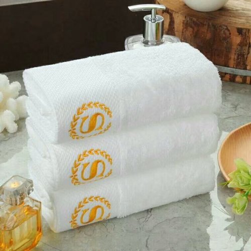 Cotton towel set for star chain hotels