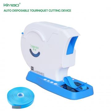 Blue Roll Packed Disposable Tourniquet Cutting Machine