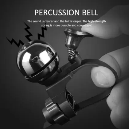 Mini Bicycle Bell Handlebar Horn Ring Alarm High Quality Safety Bicycle Outdoor Protective Cycling Bell Ring Metal Horn Bell