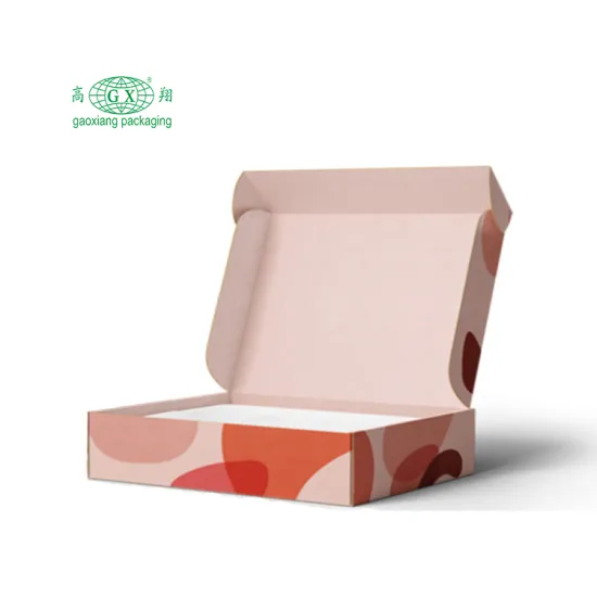 Personalized Custom T-Shirt Corrugated Cardboard Packaging Boxes