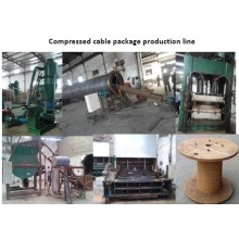 wooden cable reel machine