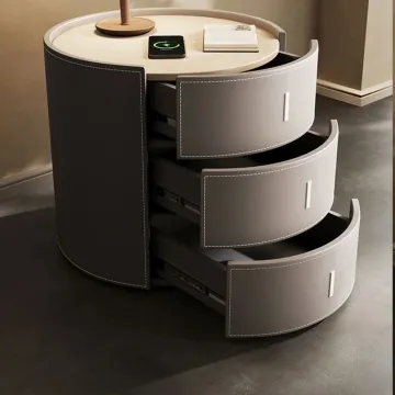Modern Leather Bedside Tables: Luxury Side Tables for Your Bedroom