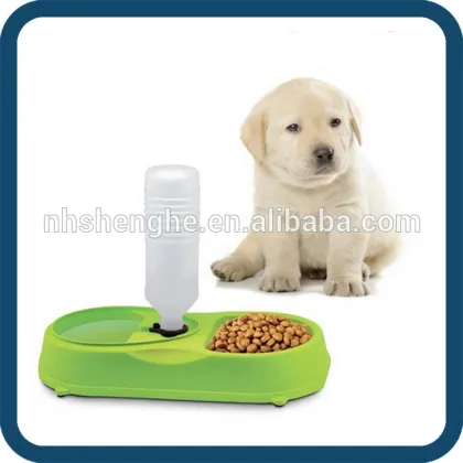 Pet Dog Cat Drink Food Plastic Automatic Pet Feeder