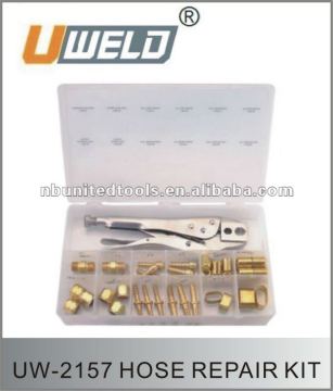 UW-2157 VISE 그립 도구가있는 호스 수리 키트