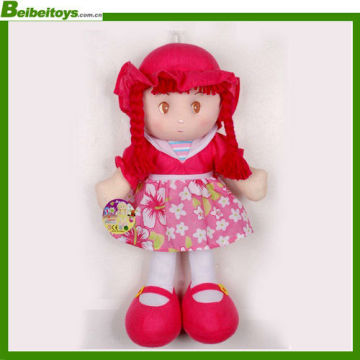 stuffed plush doll fabric rag doll