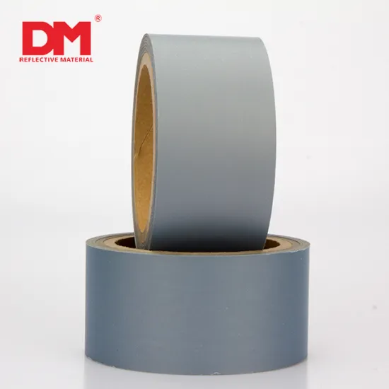 Grey 65% Polyester 35% cotton Reflective Fabric for clothing