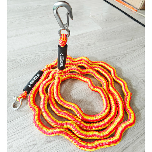 14ft bungee dock line stretched to 50ft