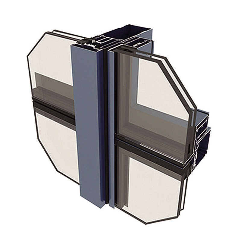 115 Series Reliable Curtain Wall Aluminum profile