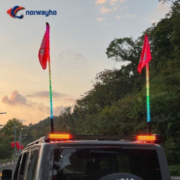 Norwayho LED Lit Whip for ATV - Dream Color Off-Road