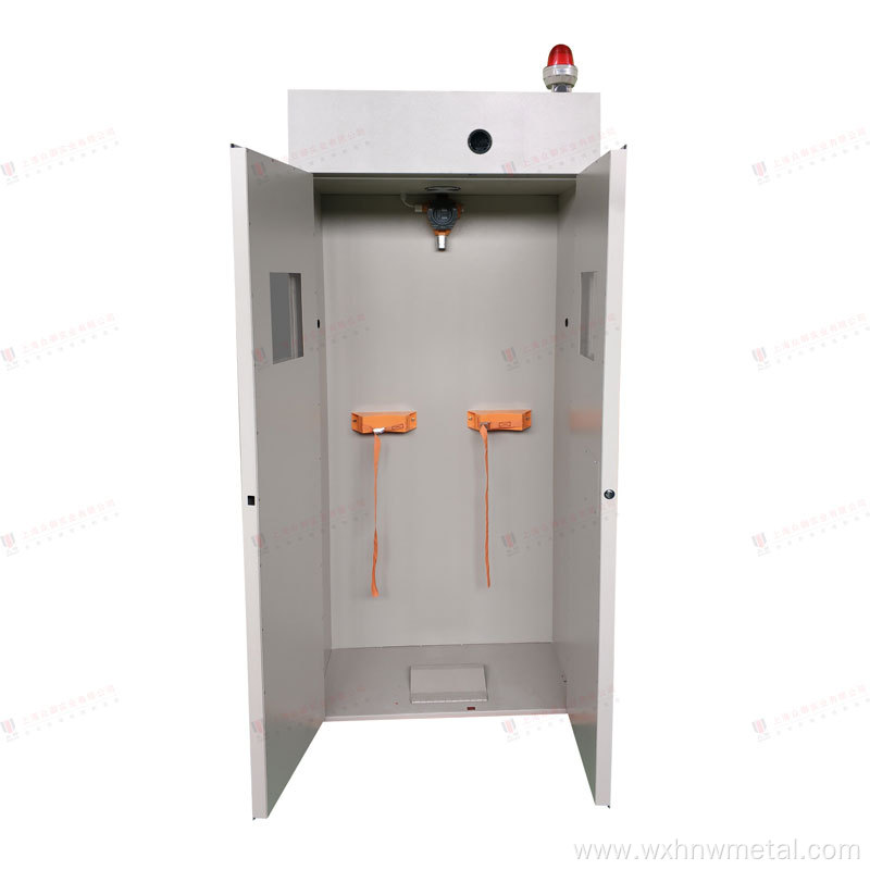 Explosion-proof gas cylinder cabinets used in labs