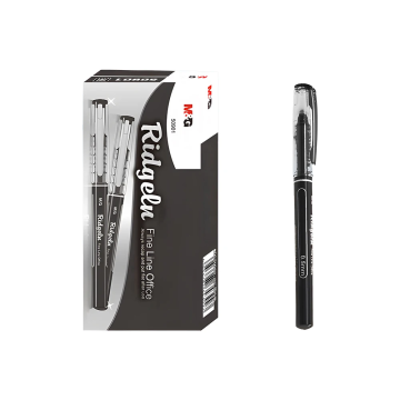 M &amp; G Hot Sale 12pc/Box 0.5mm أسود هلام أقلام - أقلام توقيع عالية الجودة بالجملة