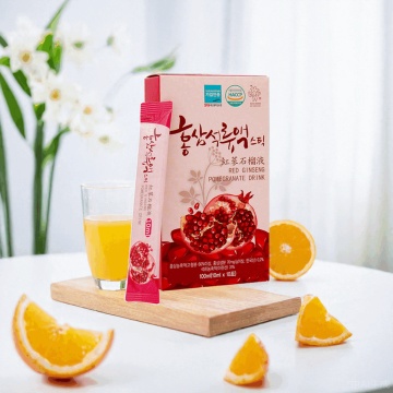 Red Ginseng e Pomã de grau Premium Beverage