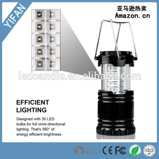 2016 new design 30LED Camping Light suitable for Camping Emergency Hurrrinace