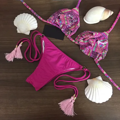 HOT SALE 2016 Summer Bikini High Quality Women Swimsuit  Swimwear Comfortable Simple Bikinis Free Shipping