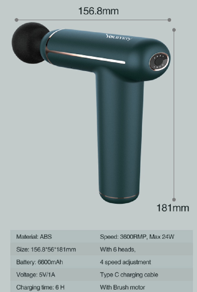 4 Speed Massage Gun Details 5