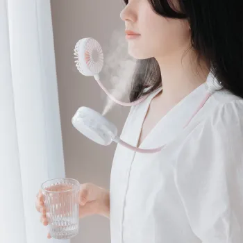 2024 New Design Portable Wearable Neck Fan