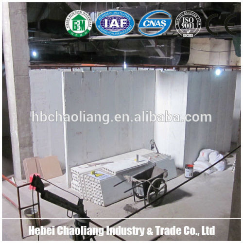 factory direct sale fireproof mgo board, interior insulated wall panel
