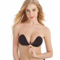 women backless invisible push up bra