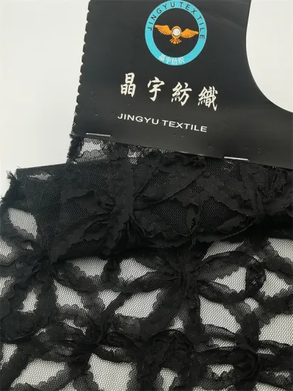 Neat Three-Dimensional Embroidered Fabric