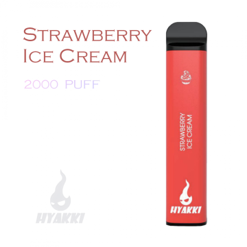 HYAKKY 2000 PUFF - Strawberry Ice Cream