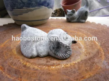 Wholesale Grey Granite Dog Garden Statue