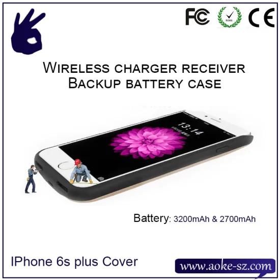2700mAh Wireless Charger Case for iPhone 6s