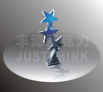 acrylic star trophy FZ-G-0019