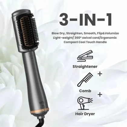 Lena Professional Ionic Hair Dryer Brush Comb Styler