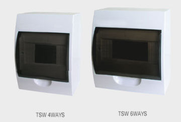 Waterproof Din Rail Wall Mounted Power Distribution Boxes Used For Indoor / Outdoor