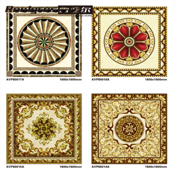 Golden polished crystal porcelain floor carpet tiles 800x800