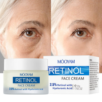Private Label Organic Anti-Aging Whitening Moisturizing Face Cream with Retinol