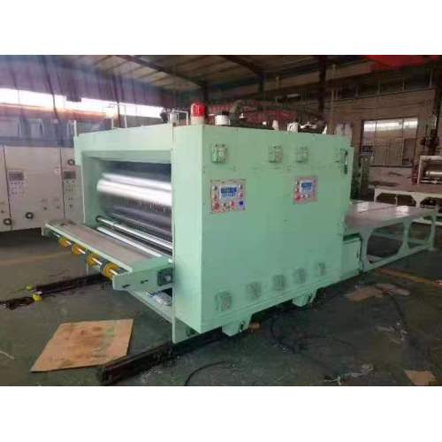 Semi-automatic printing slotting machine