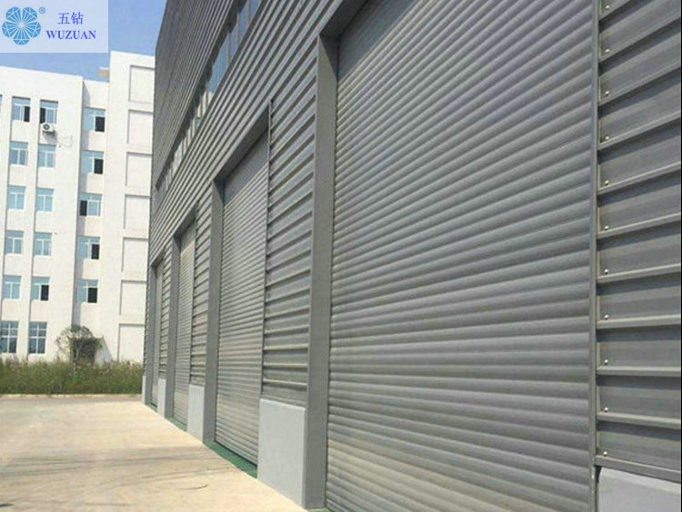Garage aluminium alloy electric rolling door