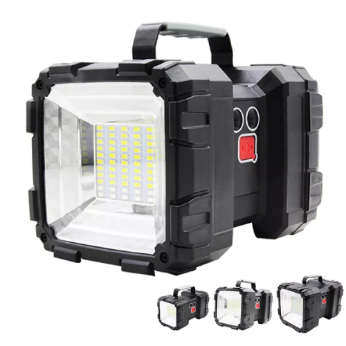 رأس مزدوج LED LED Searchlight Ultra Long Standby 3+4 أضواء